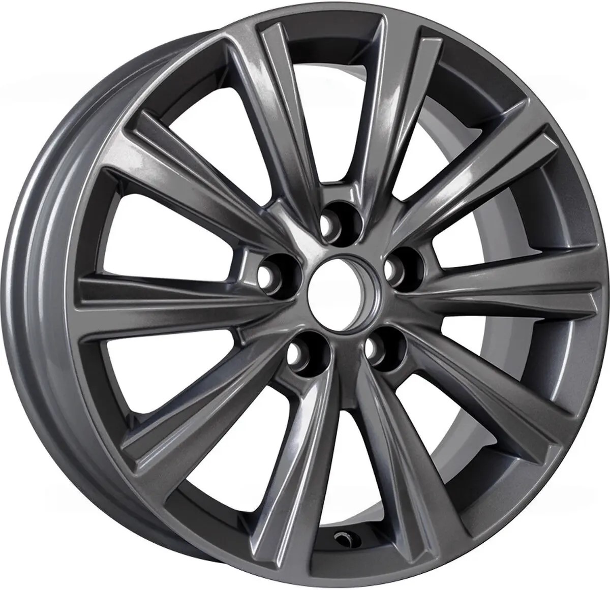 15X6.0 5/100 ET38 D57.1 K&K Volkswagen Polo (КСr937) Кварц