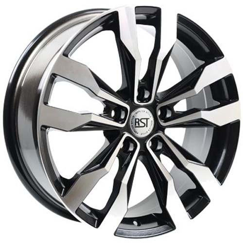 17X7.0 5/114.3 ET40 D66.1 X-trike RST Qashqai R047 BK/FP