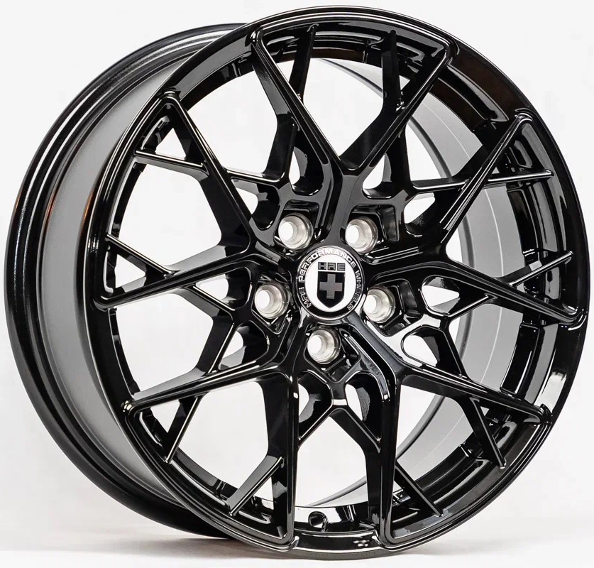 16X7.0 5/100 ET38 D73.1 HRE FF10 (B110) Black
