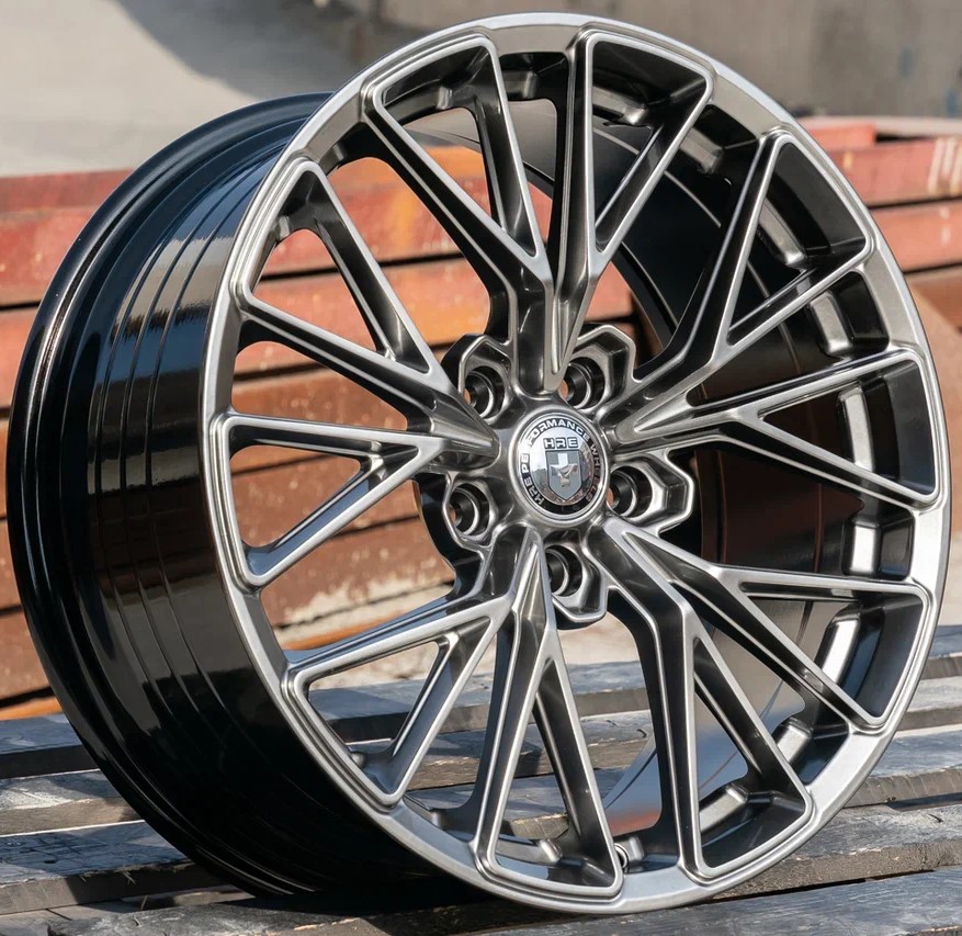 20X9.0 5/114.3 ET35 D73.1 HRE FF28 0376 Hyper Black
