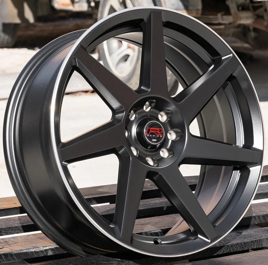 17X7.0 4/100/108 ET30 D73.1 TSW Revo (J208) Black