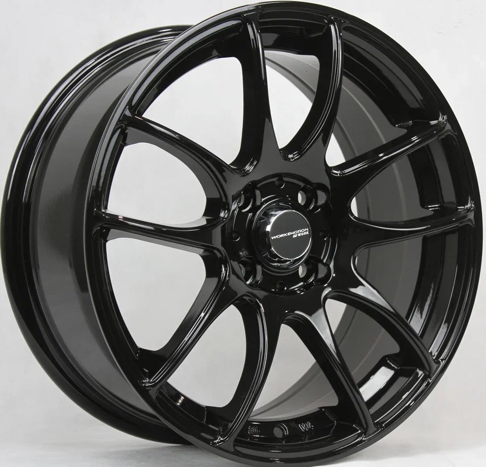 16X7.0 4/100 ET35 D73.1 Work Emotion Kiwami (l132) Black
